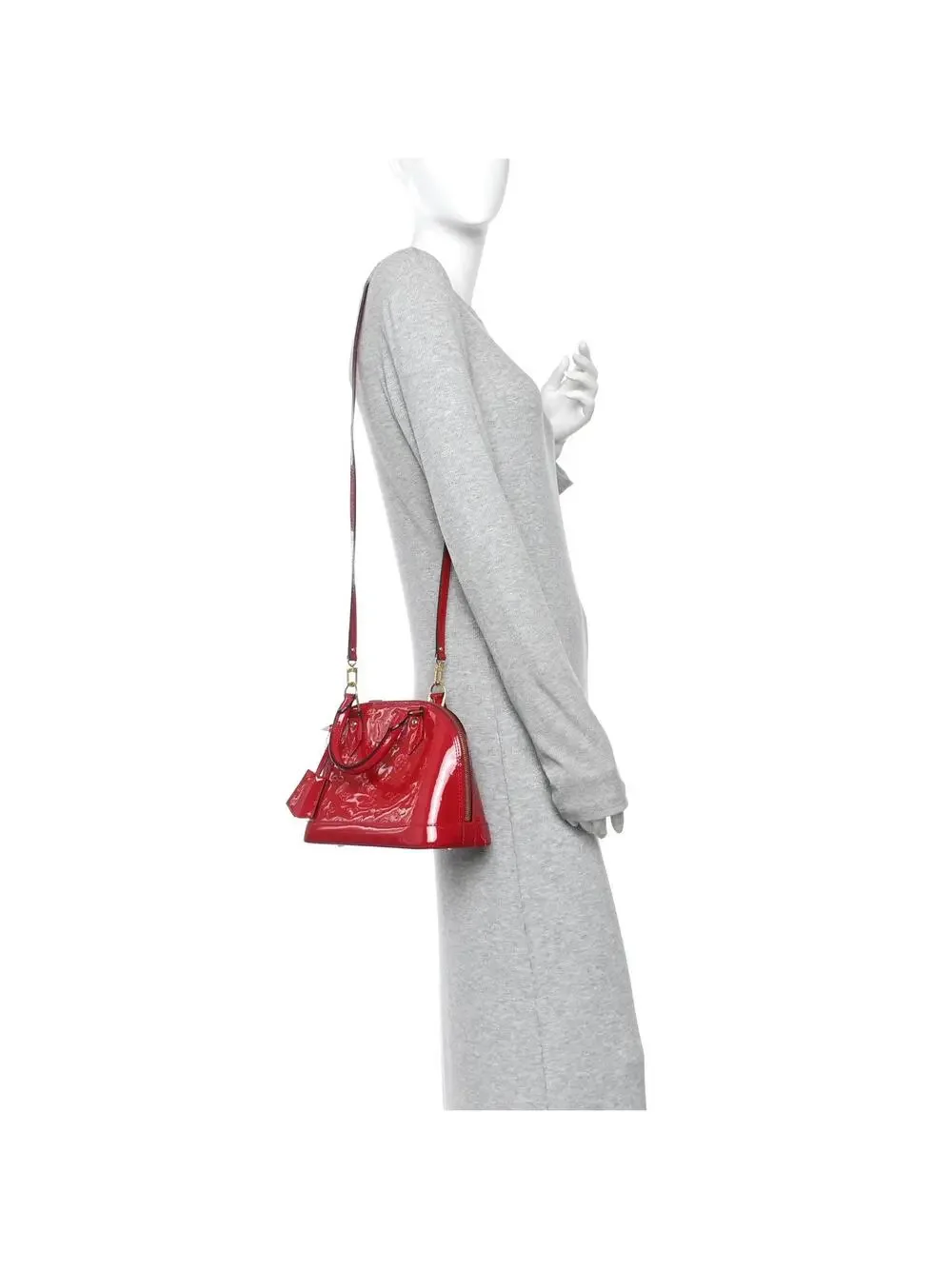 Louis Vuitton Vernis Alma Bb Rose #270292L11B